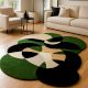 Handtufted Green Lily Pad Rug