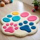 Handtufted Playful Paw Print Rug