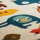Handtufted Whimsical Animal Rug