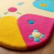 Handtufted Color Block Dotty Rug
