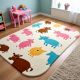 Handtufted Colorful Farm Friends Rug