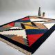 Handknotted Bold Tribal Kilim Rug