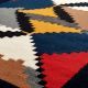 Handknotted Bold Tribal Kilim Rug