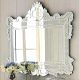 Floral Scroll Wall Mirror