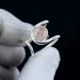 Rose Quartz 925 Sterling Silver Ring Handmade Healing Gemstone