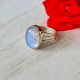 Rainbow Moonstone 925 Sterling Silver Ring Handmade Boho Jewelry