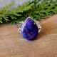 Purple Turquoise 925 Sterling Silver Ring Handmade Boho Jewelry