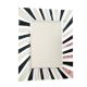 Ribbon Loop Square Mirror