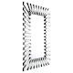 Spiked Starburst Square Mirror