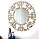 Spiral Mosaic Round Mirror