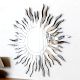 Two Tone Sunburst Mirror