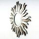 Two Tone Sunburst Mirror