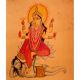 Vintage Art Paper Painting of Hindu Goddess for Decor