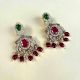 Handcrafted Timeless Floral Jhumka Earrings Design