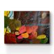 Handpainted Autumn Foliage Burst with Warm Hues