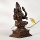 Antique Style Copper Goddess Lakshmi Statue for Altars