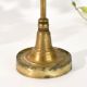 Vintage Brass South Indian Ritual Lamp Stand for Decor