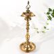 Traditional Brass Temple Style Lamp Stand for Rituals