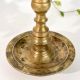 Antique Brass Heritage Oil Lamp Stand Decor