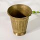 Classic Brass Temple Glass Water Pot for Worship