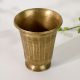 Antique Brass Devotional Holy Water Glass Pot for Home decor
