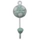 Sage Green Leaf Decorative Wall Hooks