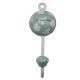 Sage Green Heart Decorative Wall Hooks