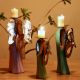 Handcrafted Elephant Candle Holder Decorative Accent Set Of 3