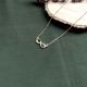 18K Gold Plated Sparkling Infinity Necklace