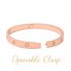 18K Rose Gold Plated Cartier Inspired Bracelet