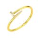 18K Gold Plated Studded Nail Kada Bracelet