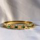 18K Gold Plated Emerald Statement Inspired Kada