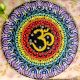 Handpainted Zen Chakra Om Mandala Wall Art