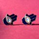 925 Sterling Silver Hamsa Protection Stud Earrings