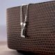 925 Sterling Silver Letter L Pendant Necklace