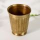 Vintage Brass Panchpatra Holy Glass Pot for Pooja