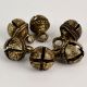 Handcrafted Vintage Indian Bell Metal Cow Bells in Set of 6
