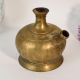 Vintage Brass Hookah Base Decorative Vase for Home Styling