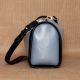 Cherry Ganache Leather Shoulder Bag Zipper Adjustable