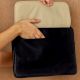 Charcoal Honey Dew Laptop Sleeve Two Way Zipper
