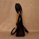 Handmade Peach Dark Chocolate Sling Bag Leather Stylish