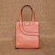 Handcrafted Blush Handbag Leather Chic Sleek