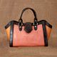 Handcrafted Blush Peach Handbag Leather Graceful Refined