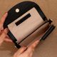 Handcrafted Charcoal Wallet Leather Luxury Graceful Refined