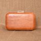 Handcrafted Brick Clutches Leather Trendy Polished Refined