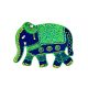 Handcrafted Folk Elephant Fridge Magnet Kitchen Decor