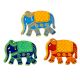 Handcrafted Folk Elephant Fridge Magnet Kitchen Decor