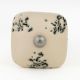 Handcrafted Ceramic Cream Square Cabinet Knob