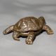 Antique Finish Brass Turtle Box in English Art