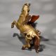 High-Quality Brass Pegasus Flying Horse Decorative Statue